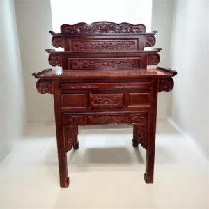 [Mầu Mới Nâu Đen Quá Đẹp] Ngang 107-127-147-154cm Bàn Thờ Gia Tiên 3 Tầng Mẫu Sơn Bóng Loáng Hàng Bán Rất Chạy 2026